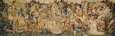 The Devonshire Hunting Tapestries: Swan and Otter Hunt by Unbekannt Unbekannt